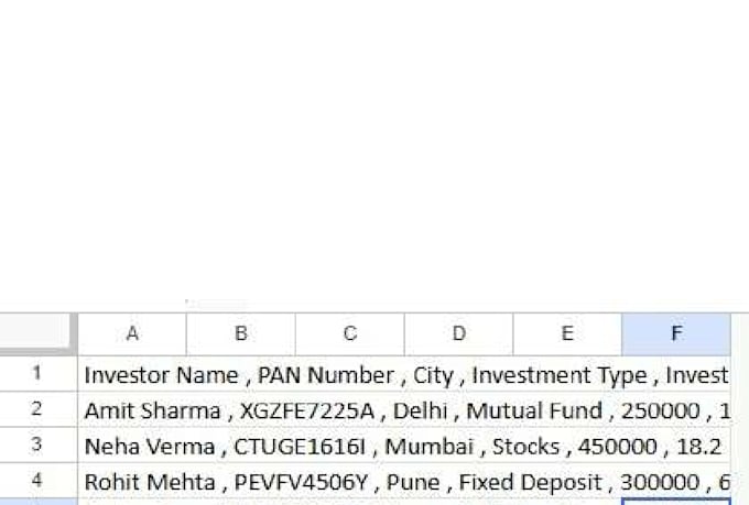 do formatting sorting and PDF to excel conversion